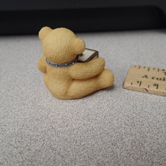 Cherished Teddies Number 5 block Bear - Picture 4 of 6